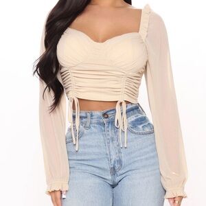 Fashion Nova - ruched top
